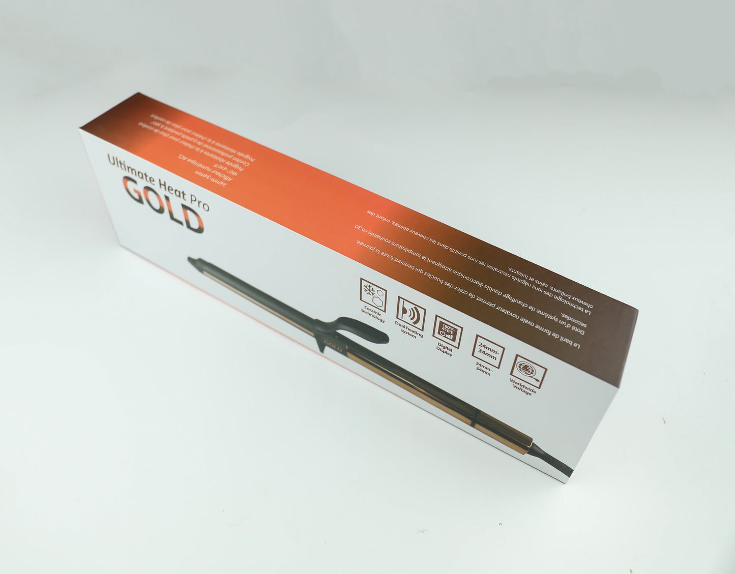 Ultimate Heat Pro Curling Iron 16cm - Gold