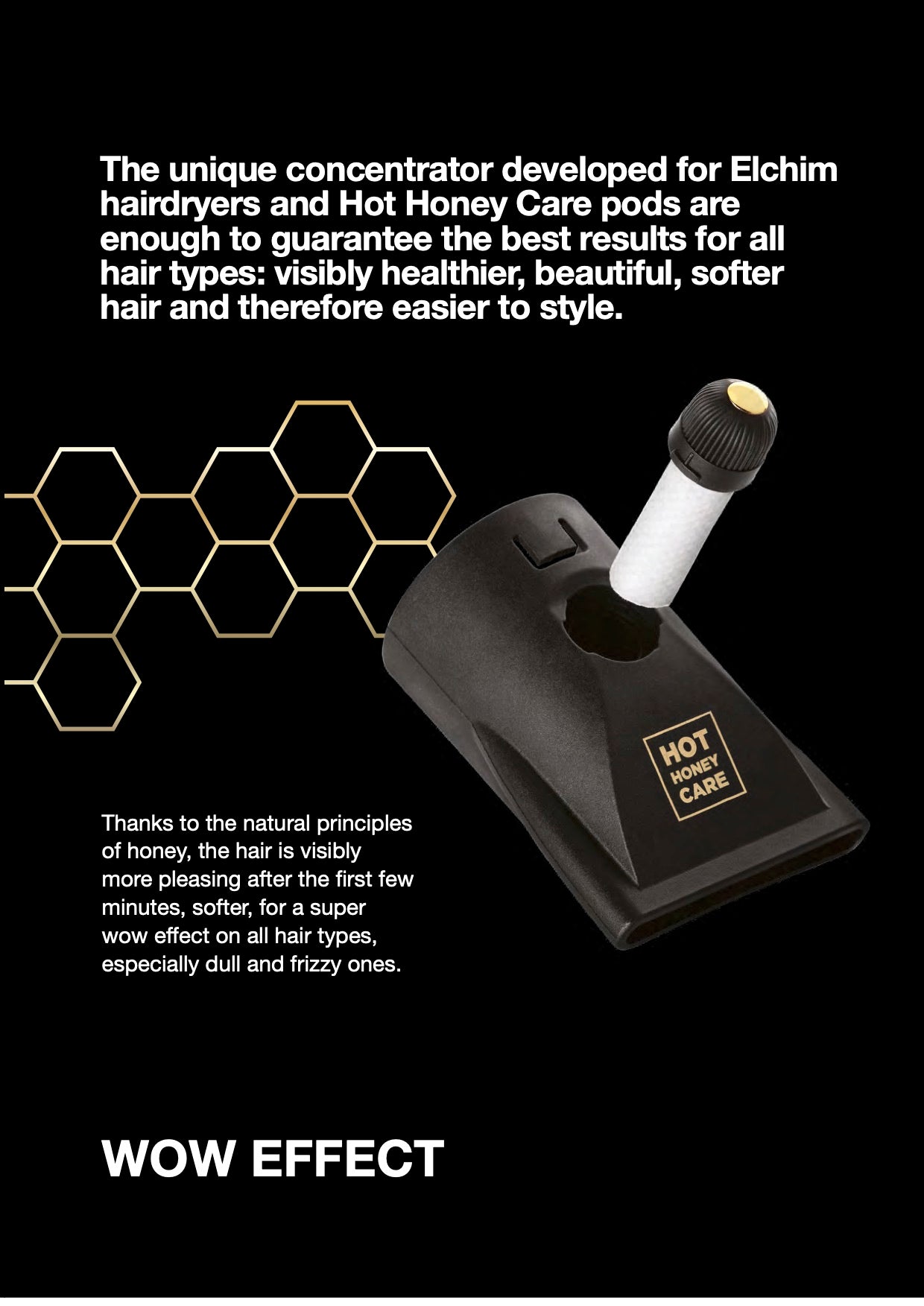 hot honey care, hair dryer