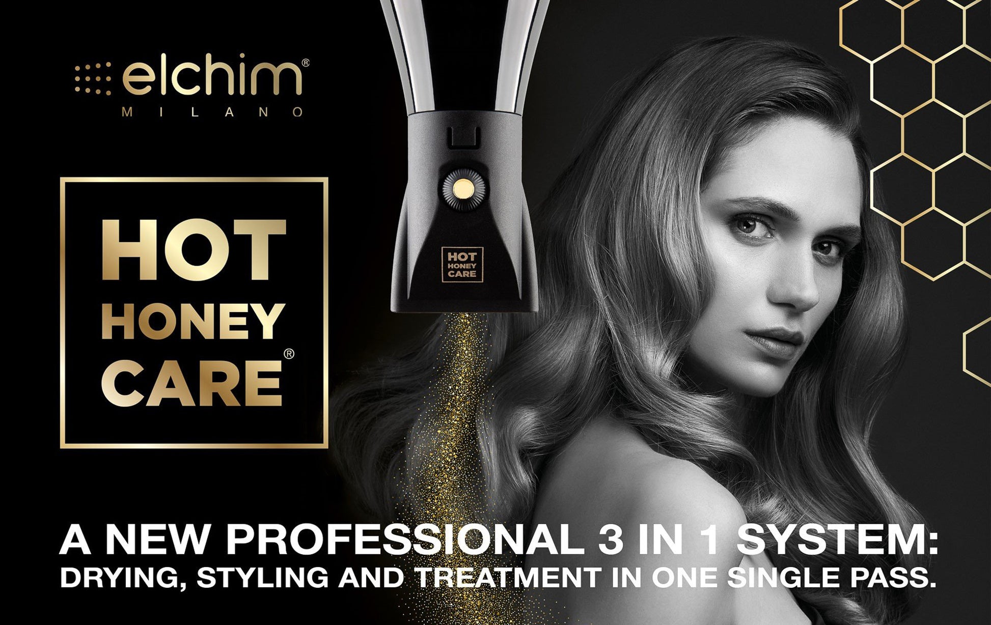 hot honey care, hair dryer