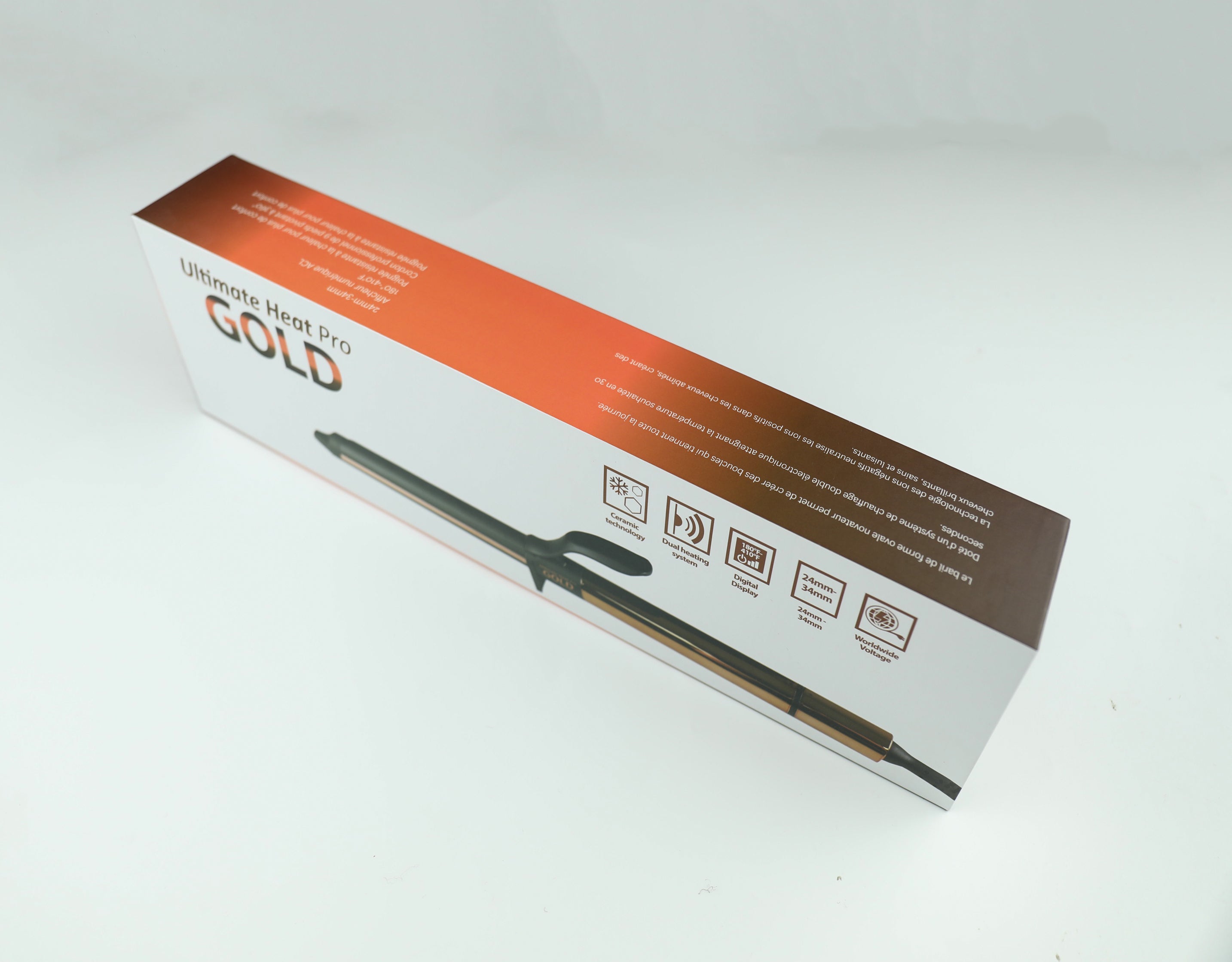 Curling Iron (Gold) by ULTIMATE HEAT